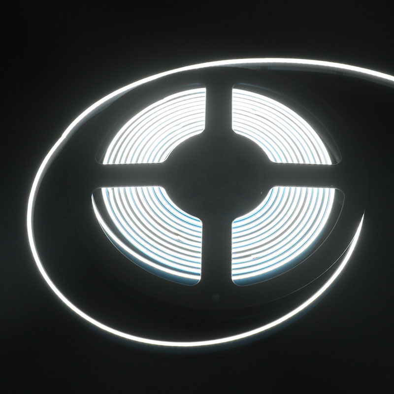 DC24V Side Emitting CCT Dimmable COB LED Strip 560Chips/m 16.4FT DC24V Side Emitting CCT Dimmable COB LED Strip 560Chips/m 16.4FT